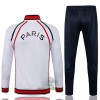 Paris Saint-Germain Trainingsjack Pak 2021-22 Wit Rode - Heren